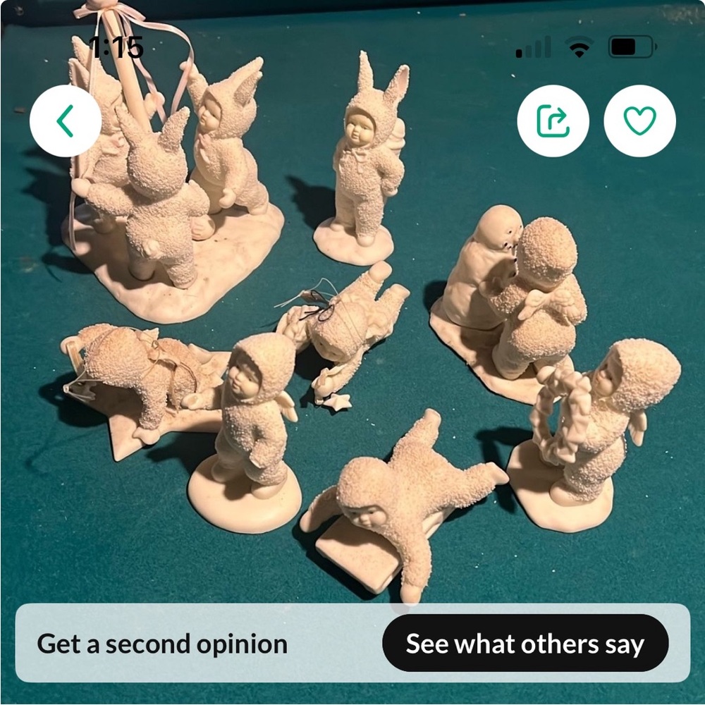 Department 56 Snowy Figurine Collection - White
Snow babies
